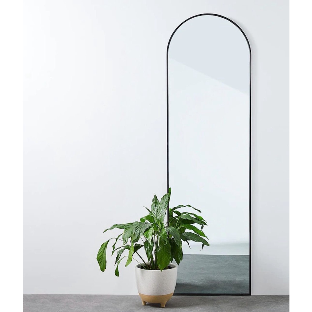 Cermin oval fullbody 170x40cm