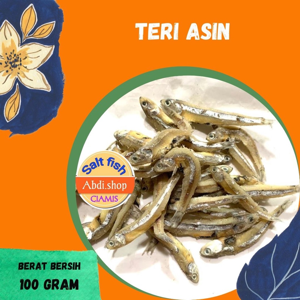 

promo ikan asin teri 100gr murah