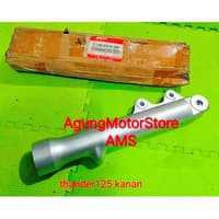 TABUNG SHOCK DEPAN Sisi kanan SUZUKI THUNDER 125 Ori SGP SILVER