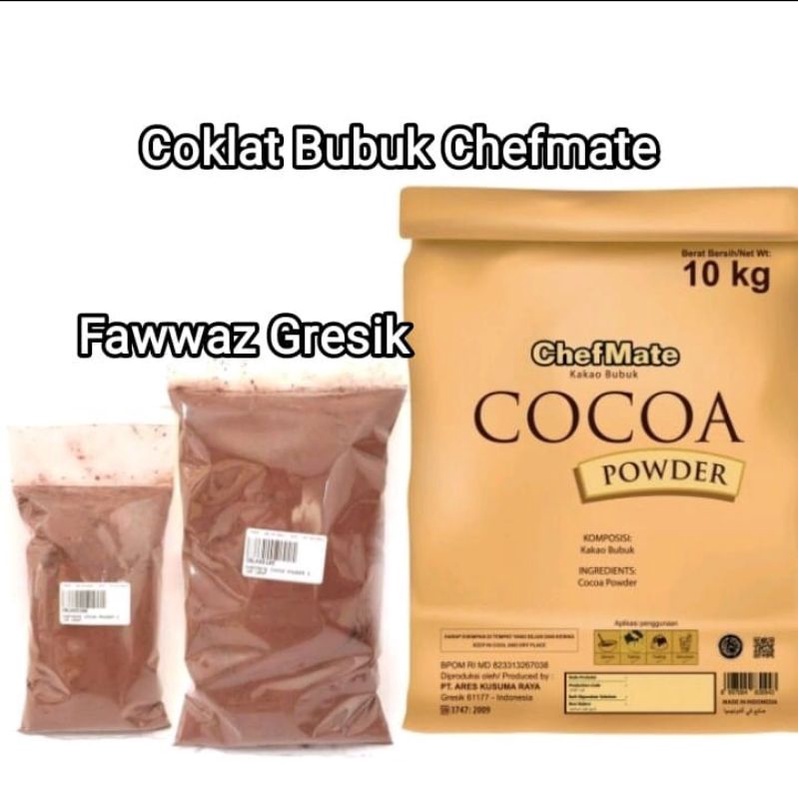 CHEFMATE COCOA POWDER 100gr cocoa powder chefmate 100 gr Coklat bubuk