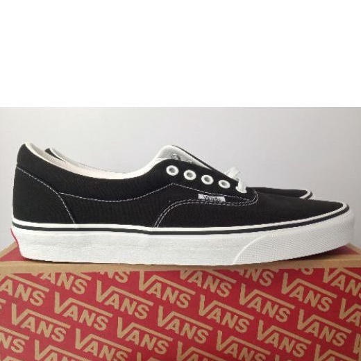 VANS ERA BLACK WHITE RESMI NAVYA
