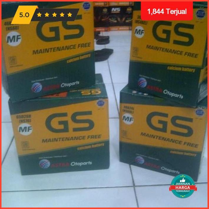 12.12 Aki Mobil Gs Astra Mf Tipe. Ns 60 . 45 Ampere Exclusive