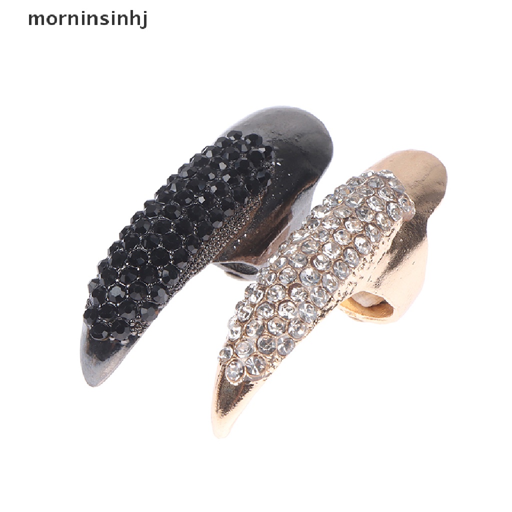 Mor Cincin Gothic Punk Hiasan Berlian Imitasi Untuk Kostum Halloween