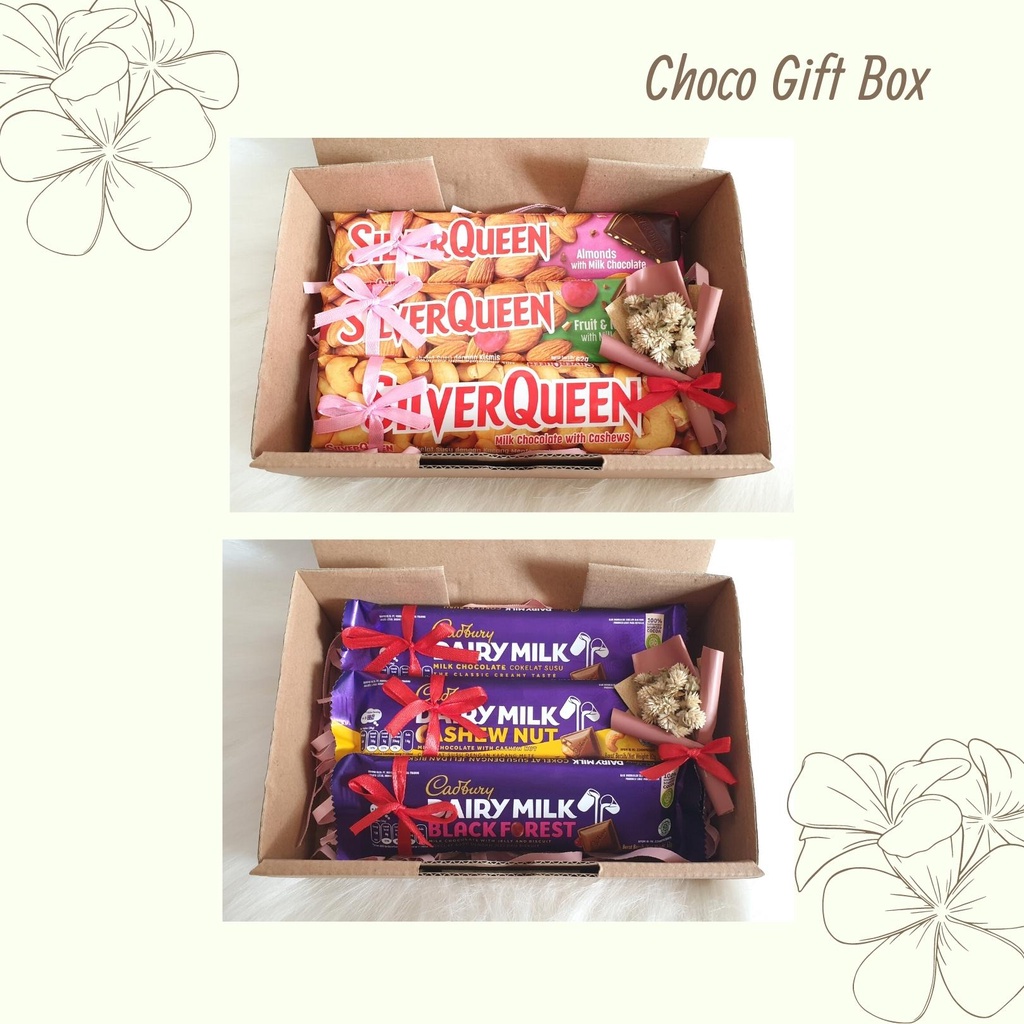 Kado Ulang Tahun Cewek Cowok / Kado Wisuda Graduation Gift / Hadiah Ultah / Kado Coklat / Hadiah Anniversary / Hampers Coklat / Hampers Coklat Valentine / Hadiah Valentine / Valentine Gift Box