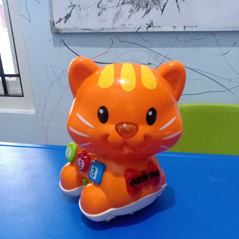 Preloved vtech kucing orens