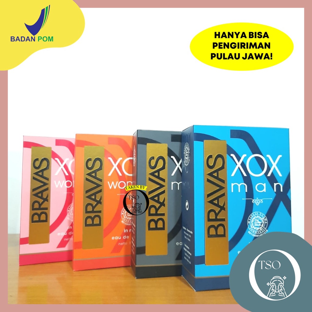 BRAVAS EDP (EAU DE PARFUM) BRAVAS XOX MAN | BRAVAS PARFUM EDP XOX WOMAN