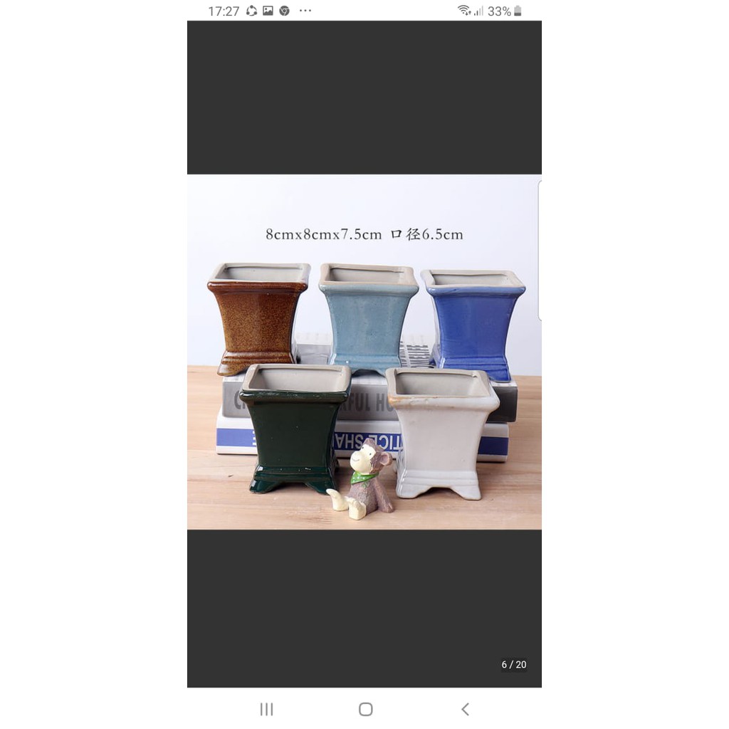 pot tanaman / Pot Keramik / Pot Kaktus / pot import