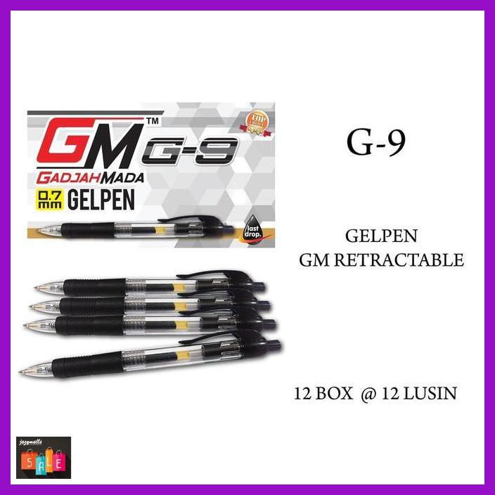 

Silutala- Pulpen Cetek Gadjahmada Gm-G9 0,7 Mm Murah Banget -Ori.