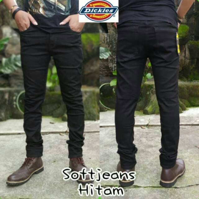 

longpants dickies hitam softjeans premium