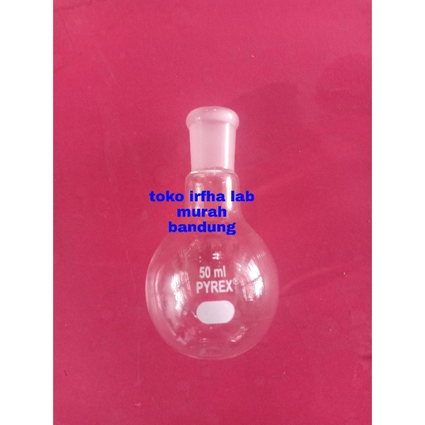 boiling flask 50ml pyrex ts 19/26