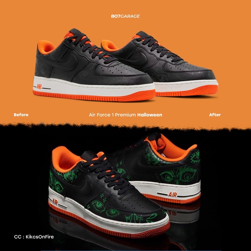 Air Force 1 Low Halloween Orange