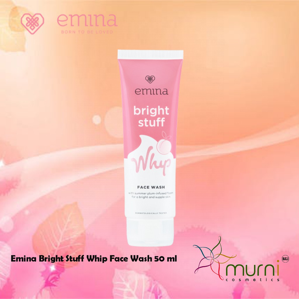 EMINA BRIGHT SRUFF WHIP FACE WASH 50ML