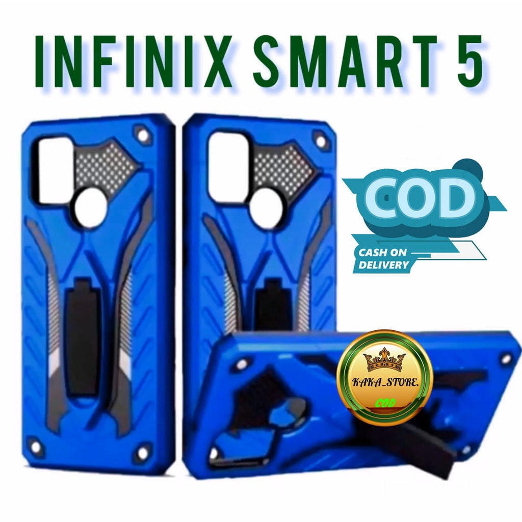 CASING INFINIX SMART 5 Casing/Hardcase Phantom Robot Kick Standing