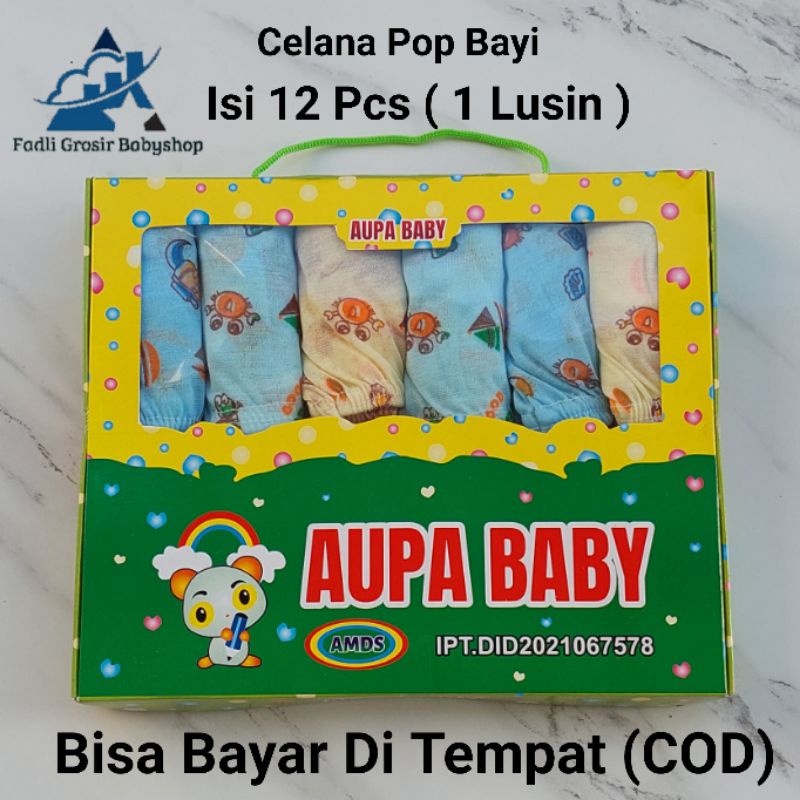 12 Pcs ( 1 Lusin ) Celana Pop Bayi Newborn Kemasan Dus Terbaru