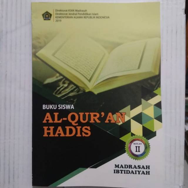 

BUKU SISWA AL QURAN HADITS KELAS 2 MI KURIKULUM 2019
