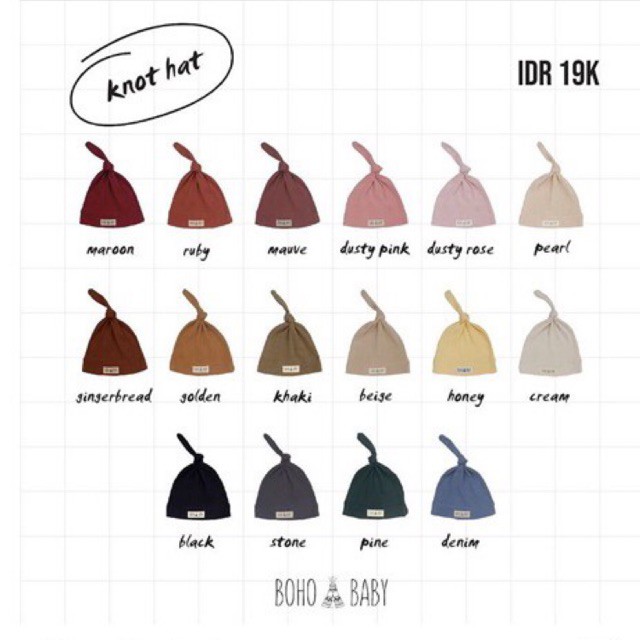 knot hat baho baby