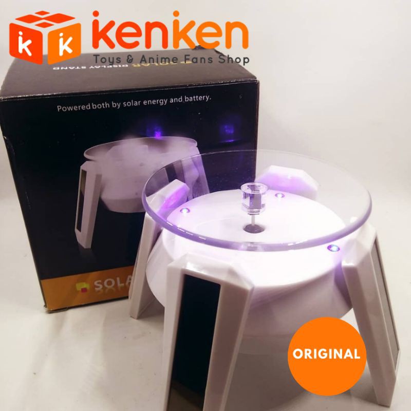 Acrylic Display standing solar Action figure - Putih