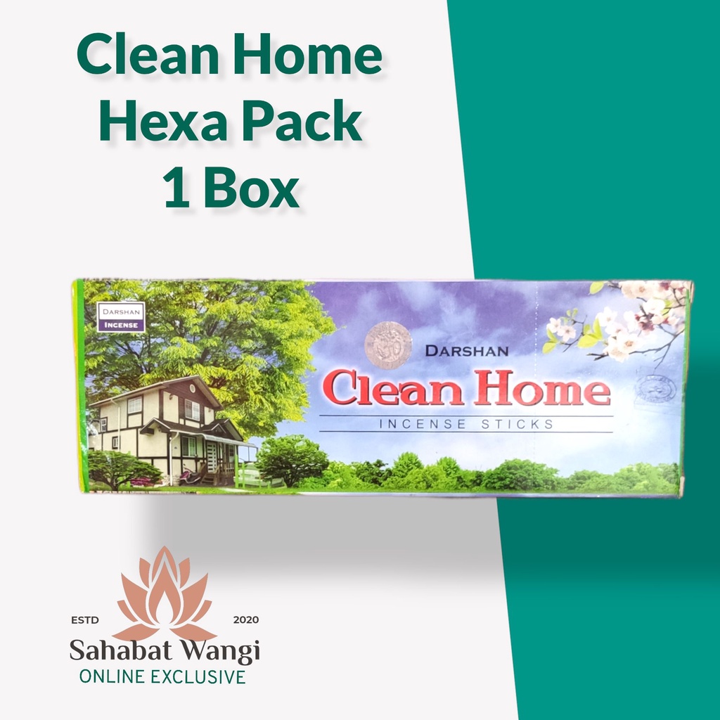 Dupa India Darshan Clean Home Hexa Short ( 6 Pack)