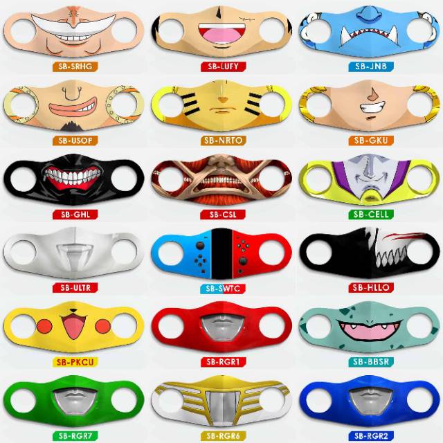 MASKER SCUBA KARAKTER Unik dan Beda by Artlantis Store