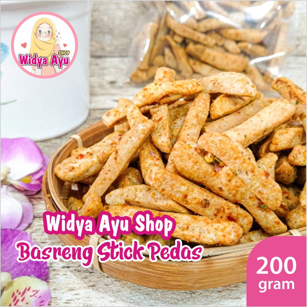 

Basreng Stik 200gr Basreng Daun Jeruk / Basreng Kiloan Pedas Daun Jeruk Basreng Bandung WAP SHOP