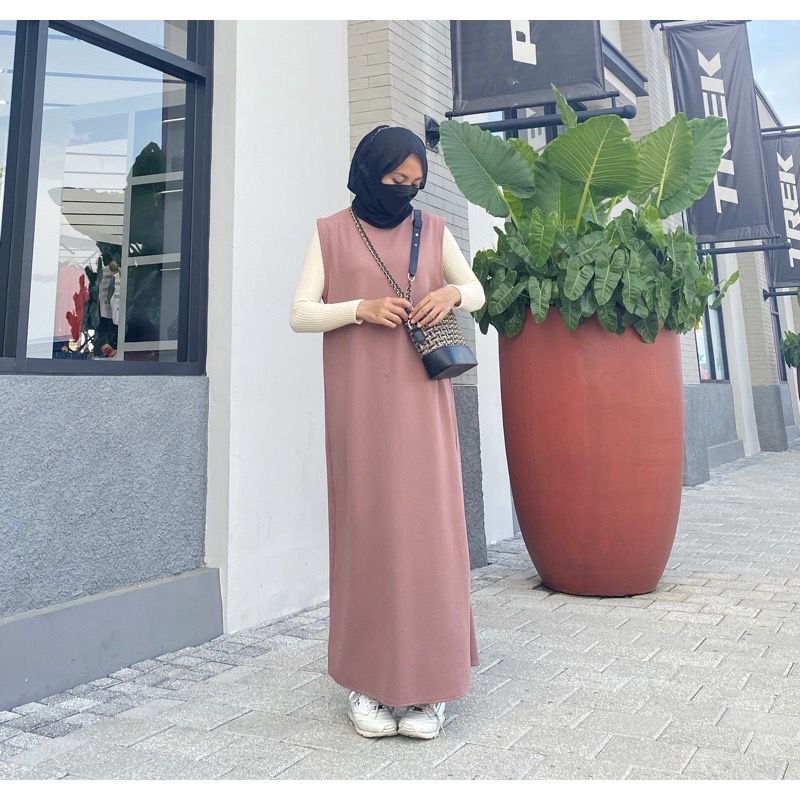 MEYDA Blouse Bordir Rompi - Atasan Rayon Twill Bordir Premium Model Rompi Elegan