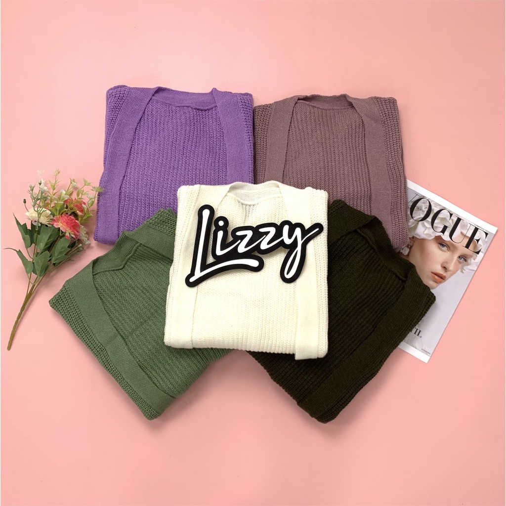 Lizzy - CROP CARDIGAN ASHIKA PREMIUM