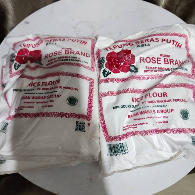 

Tepung Beras Rose Brand 500g