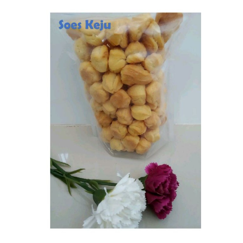 

Soes Kering Keju dan Coklat Pouch 200gr