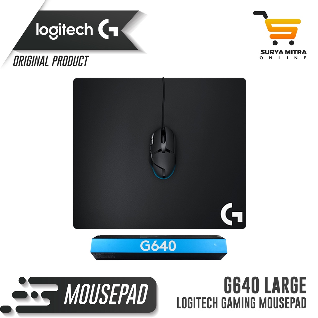 Mousepad Gaming Logitech G640 / G 640 Large Cloth