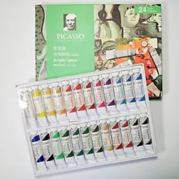 

Cantik Picasso Cat Acrylic 24Clr X 12Ml Terlaris