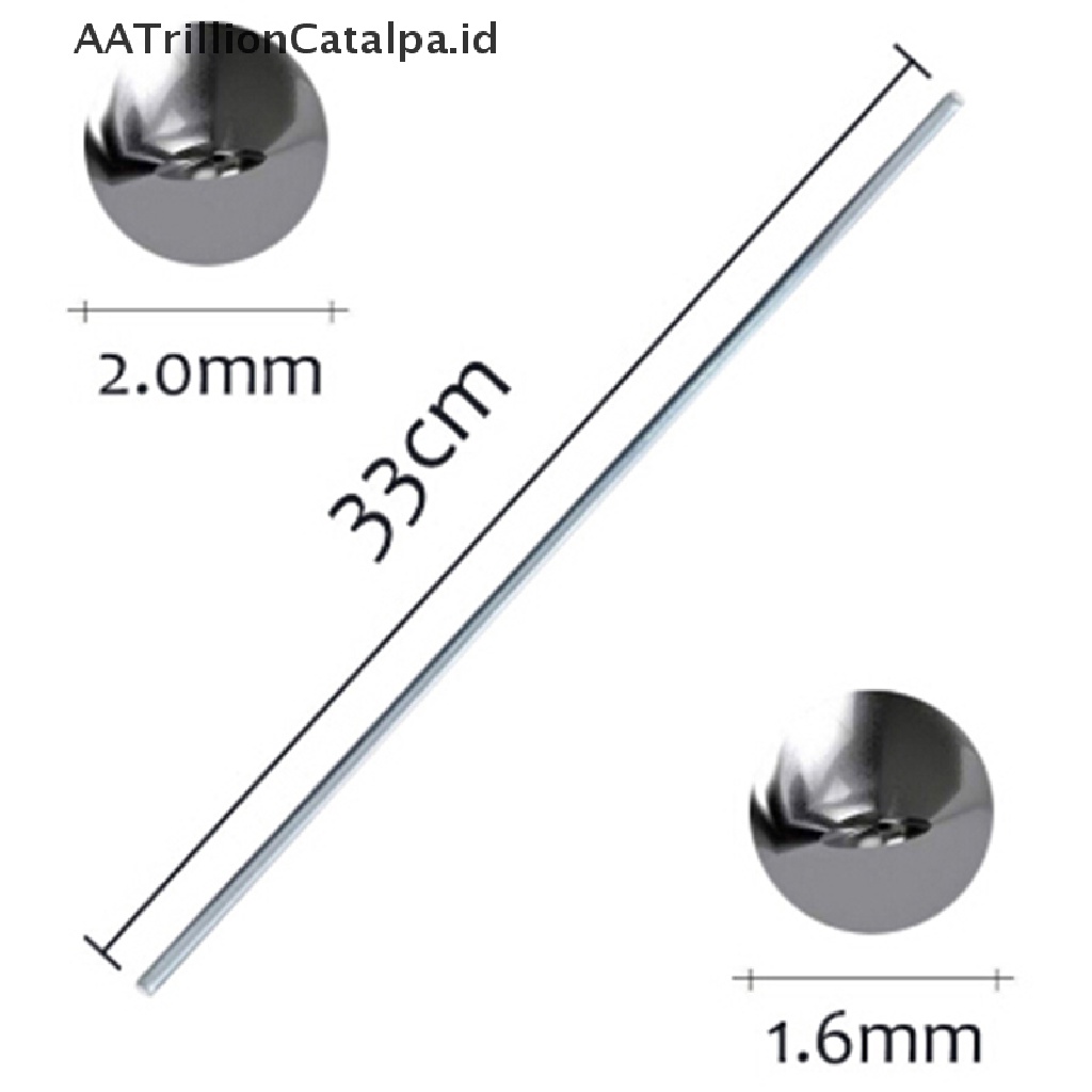 10 Pcs Kawat Las Suhu Rendah Bahan Aluminum Ukuran 2mm 1.6mm