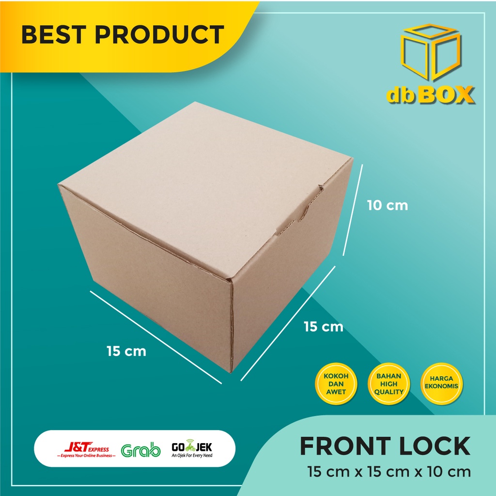 (10pcs) Kardus 15x15x10 cm --box  gift box