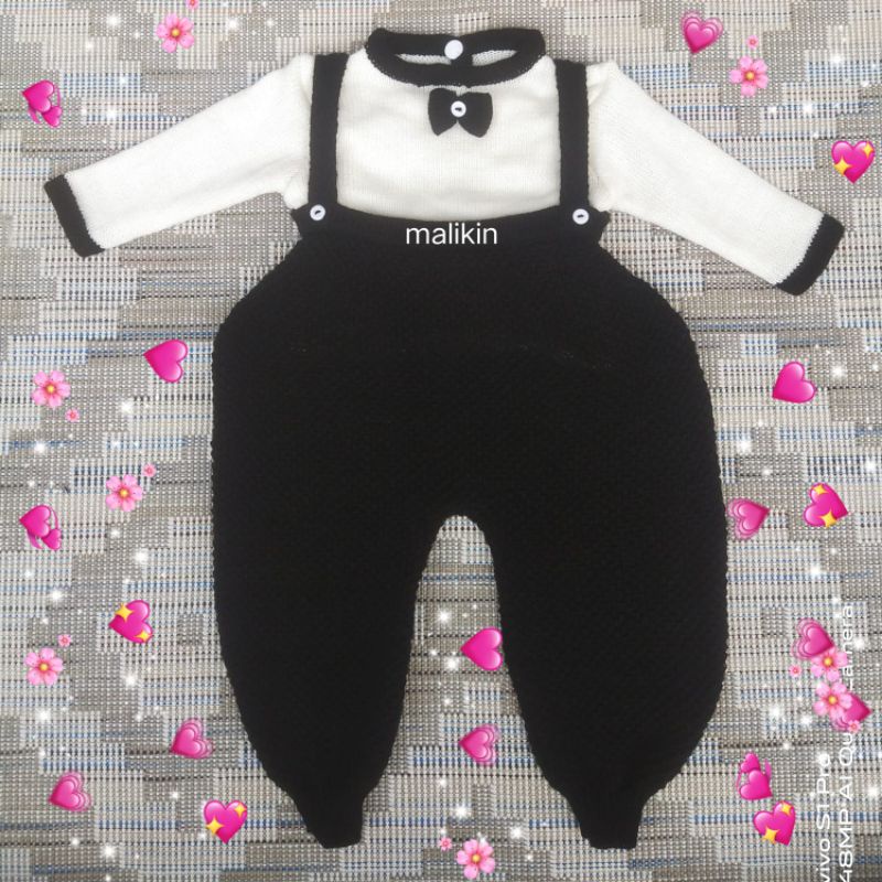 MALIKIN STELAN ANAK ALADIN PEREMPUAN / Baju Jumper 3-24 Bulan Dasi Kupu-Kupu Lucu / Best Seller Anak Bayi Perempuan