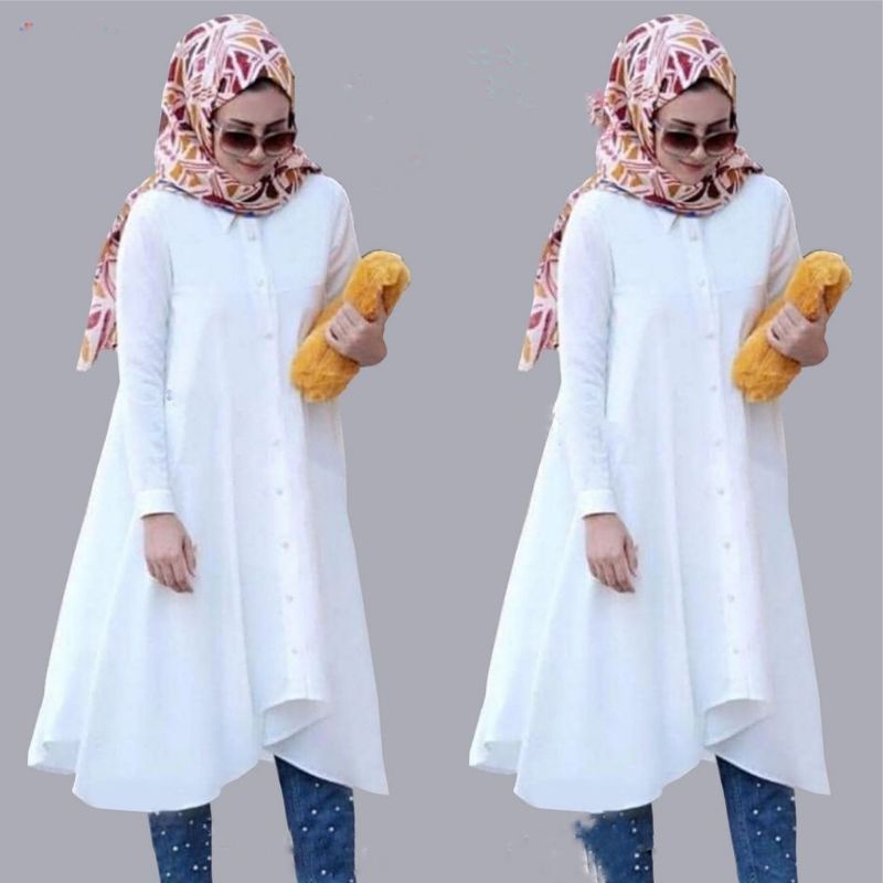 Ghadies tunik atasan wanita fashion muslim remaja