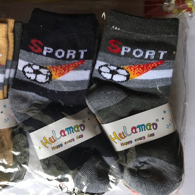 Kaos Kaki Anak Bayi / Kaos Kaki Balita Motif Sport Bola / Kaus Kaki Bayi / Kaus Kaki Tebal Balita