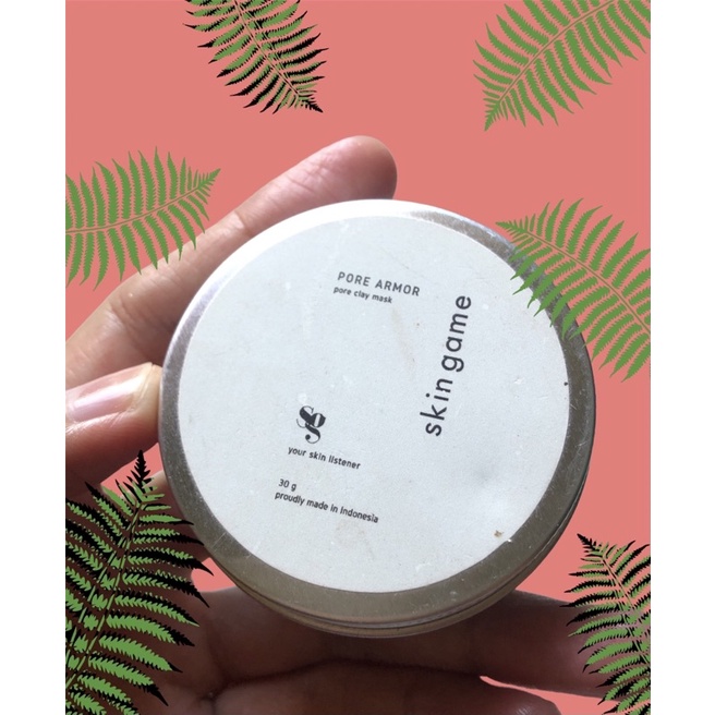 clay mask Pore Armor skin game-preloved