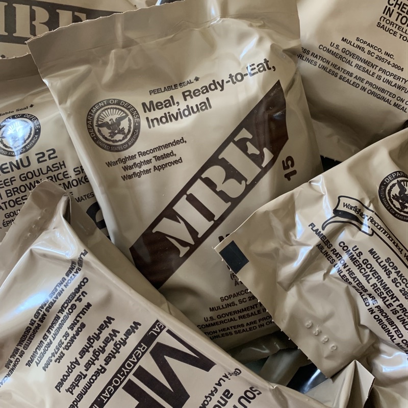 Last Stock: MRE Meal Ready-to-Eat USA Ransum Amerika