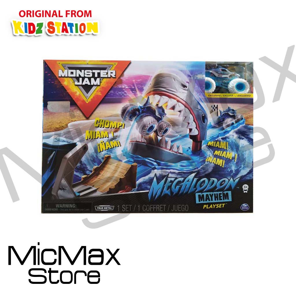 Hot Wheels HotWheels Monster Jam Megalodon Mayhem Playset