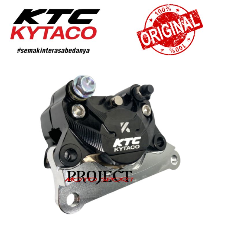 KALIPER BELAKANG NMAX OLD KTC KYTACO KN V2 PLUS BREKET BELAKANG NMAX OLD 2P ORIGINAL KTC KYTACO