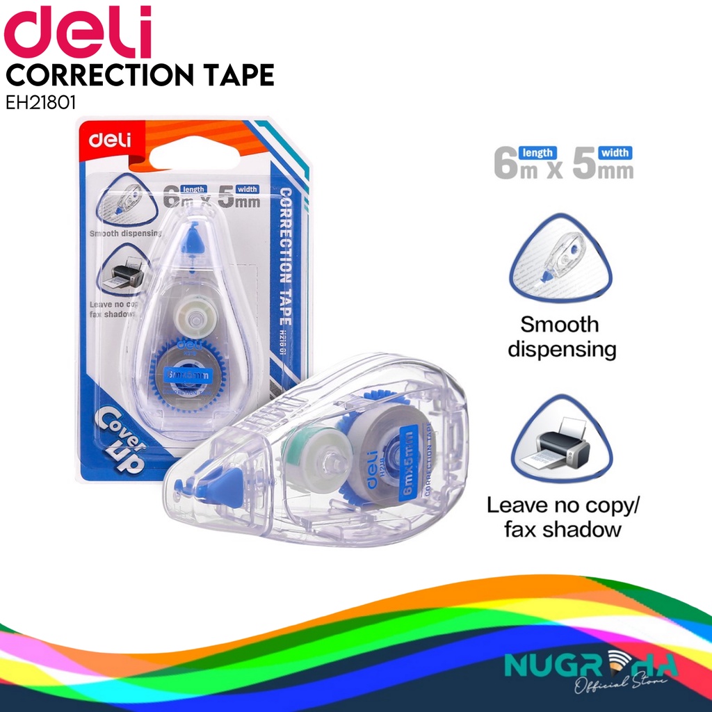 

CORRECTION TAPE / TIP EX / CP TAPE DELI EH21801