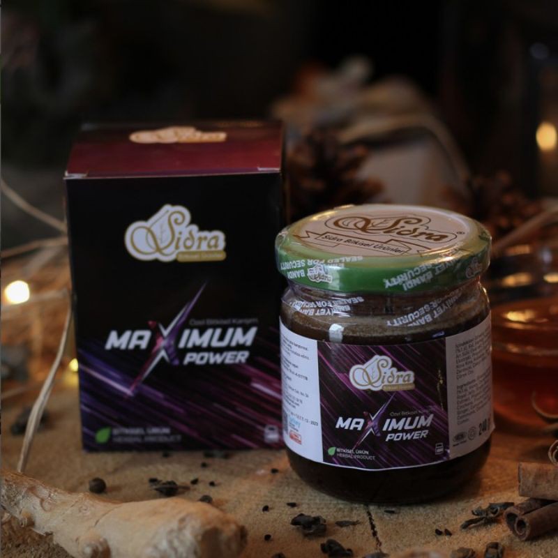 Sidra Maximum Power Epimedyumlu Macun 240g, big size Original