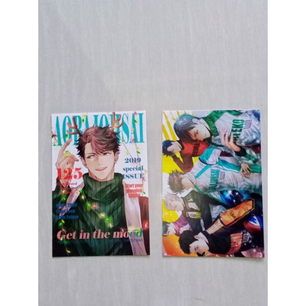 [READY STOCK] Postcard Oikawa [fanmerch by @ummm_mmma]