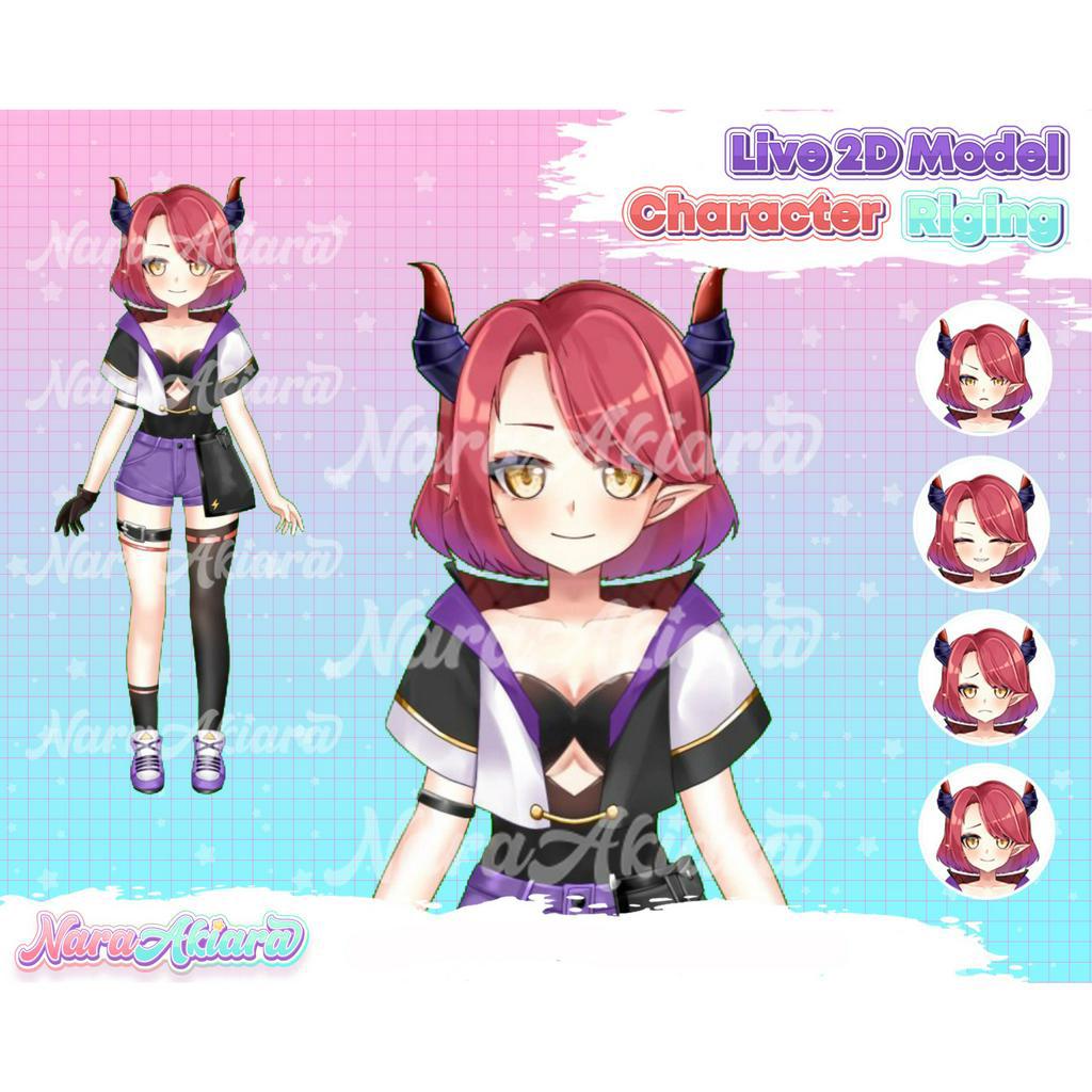 Karakter Anime Vtuber Model Live2D: Solusi Praktis untuk Streaming yang Menghibur, Streaming Anime, 