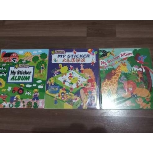 

PROMO Buku Stiker / My Sticker Album Book Sandylion / Stationery