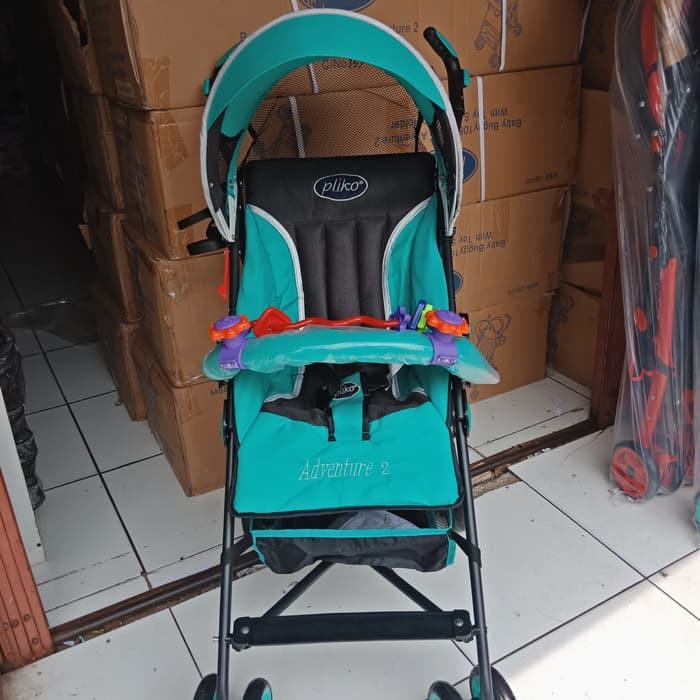 dorongan bayi-- STROLLER / KERETA DORONG BAYI PLIKO ADVENTURE MURAH
