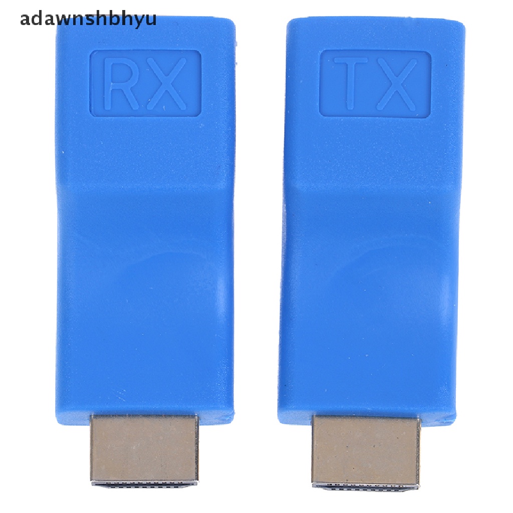 Adawnshbhyu 2Pcs 1080p hdmi extender Untuk rj45 over cat 5e/6jaring lan ethernet amplifier