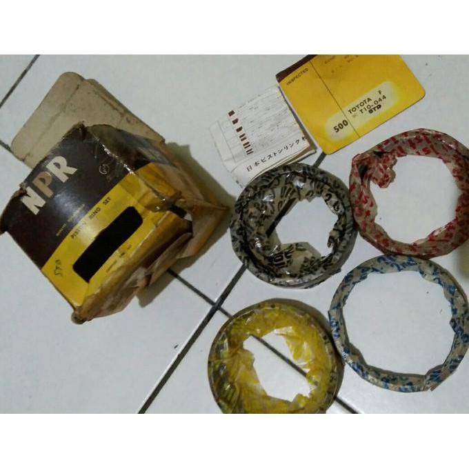 piston ring seher NPR jp STD toyota hardtop 2f | Piston Mobil