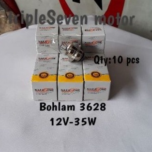 Bohlam lampu depan motor 3628 12V-35 Watt Nakasone
