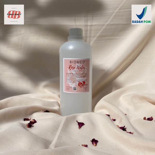 [BPOM] BIOMED Rose Water Blossom 1L alcohol free / Air Mawar TERMURAH GROSIR