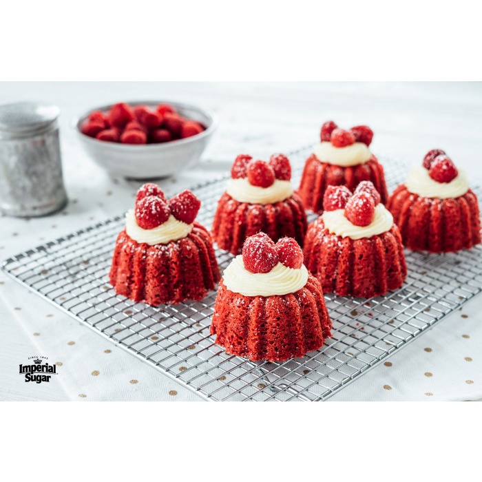 

hbt204tt Premix Red Velvet Ab Mauri 500Gr - Tepung Redvelvet Instant Cake Da01D100